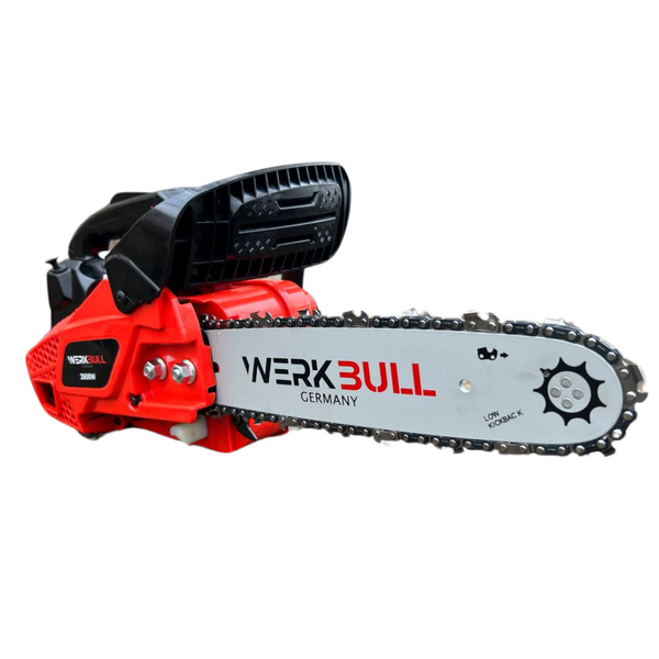 Компактна Бензинова Резачка за Дърва WerkBull с Две Вериги – alt