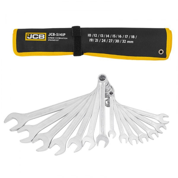 Комплект Звездогаечни Ключове JCB 14 броя10-32мм 5141P – alt