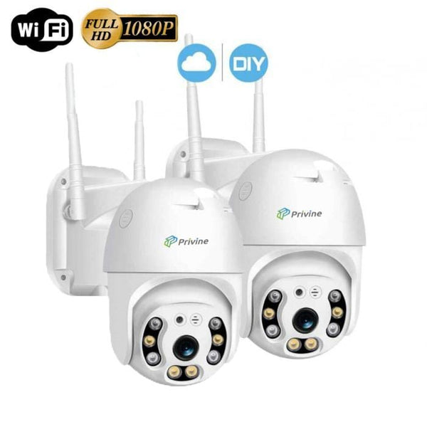 2 БРОЯ WIFI Въртяща се Куполна Безжична Камера 5MPX HD – alt