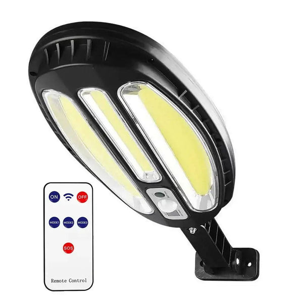 3БР СОЛАРНА LED УЛИЧНА ЛАМПА 600 W ,HB8288A, ОВАЛНА, 138 LED COB – alt