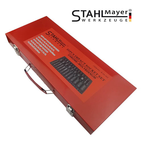 Немски Ударни Вложки 1/2" Stahlmayer 35 Части - стандартни + дълбоки вложки – alt