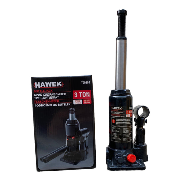Хидравличен крик HAWEK Т90304, тип бутилка, 3 т – alt